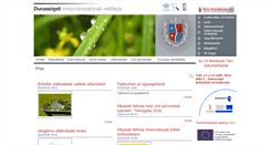 Desktop Screenshot of dunasziget.hu